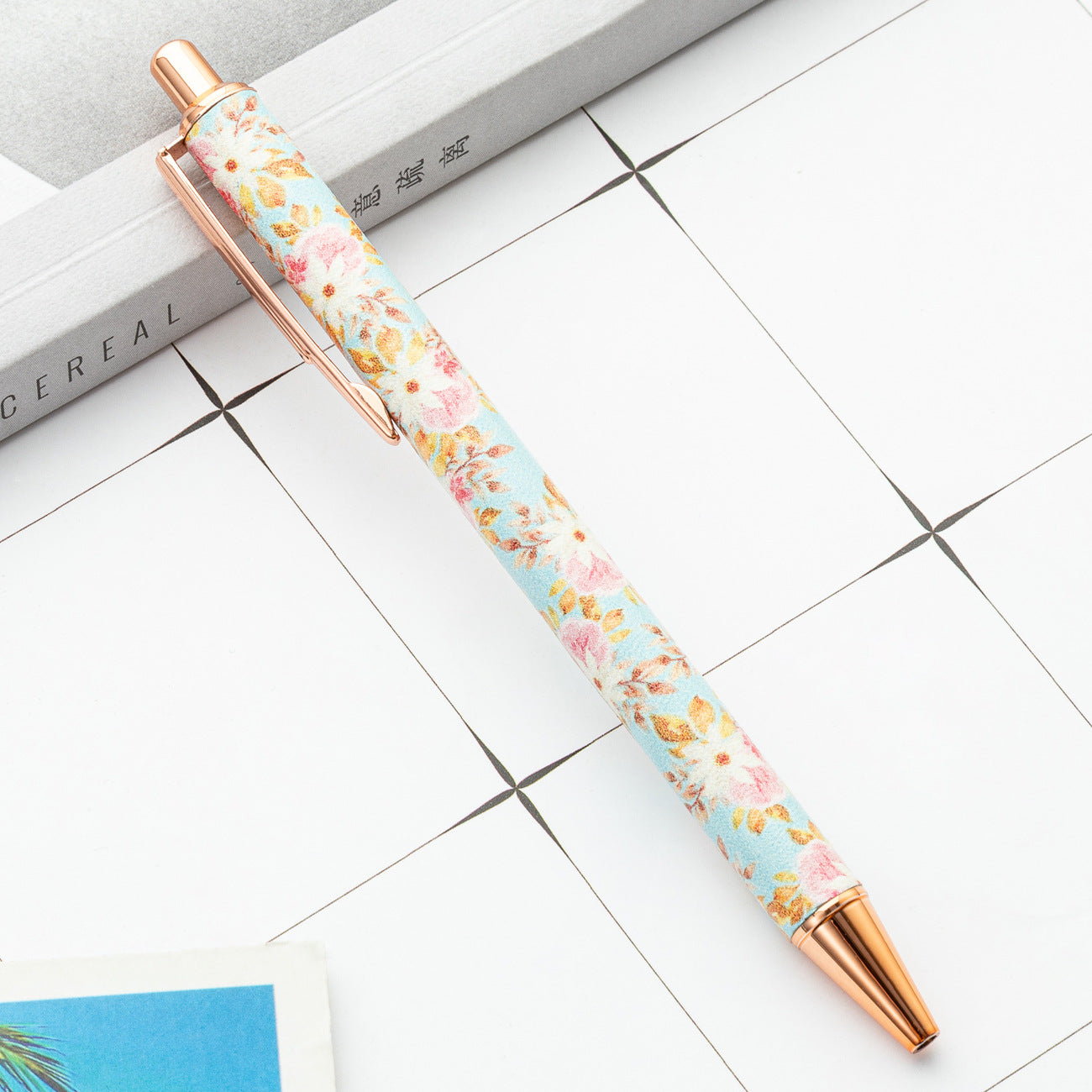 Whoelsale Pens Fashion Flower Metal Pen